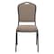 National Public Seating Stack Chair, Fabric, Natural Taupe 9378-BT - alternate 5